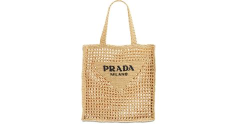 borsa in paglia prada|farfetch borse prada.